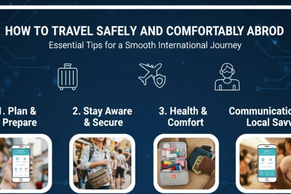 How to Travel Safely and Comfortably Abroad